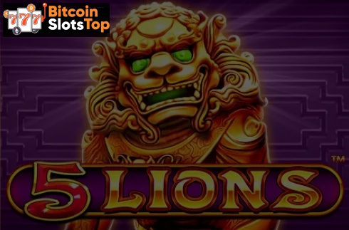 5 Lions Bitcoin online slot