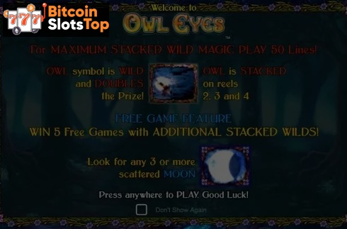 Owl Eyes NEW