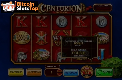 Centurion Free Spins