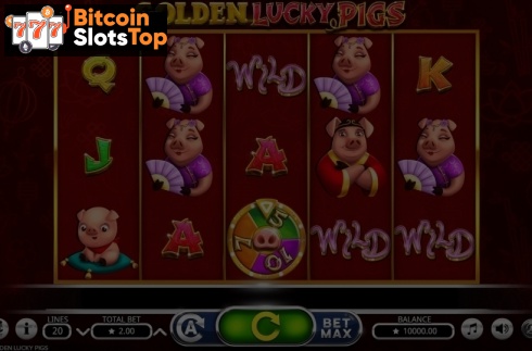 Golden Lucky Pigs