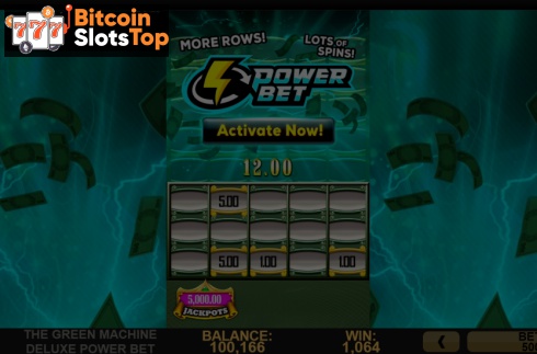 Green Machine Deluxe Power Bet