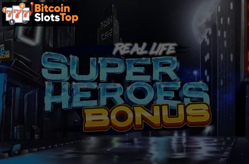 Real Life Super Heroes Bonus Bitcoin online slot