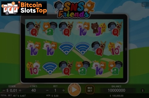 SNS Friends Bitcoin online slot