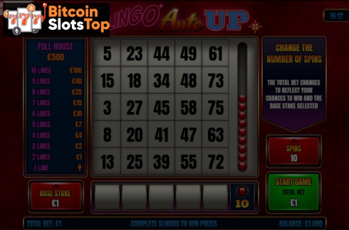Slingo Ante Up