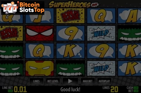 SuperHeroes HD Bitcoin online slot