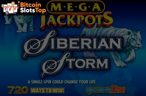 MegaJackpots Siberian Storm Bitcoin online slot