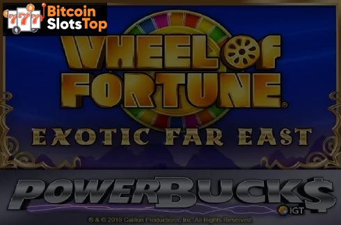 Powerbucks Wheel of Fortune Exotic Far East Bitcoin online slot