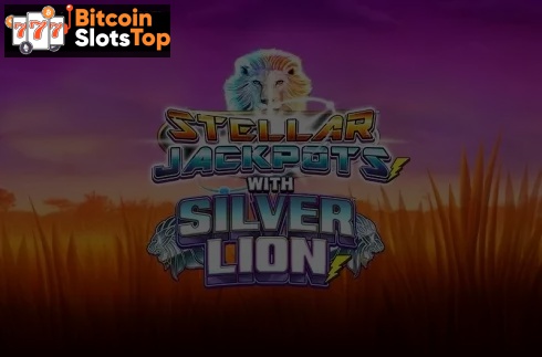Stellar Jackpots with Silver Lion Bitcoin online slot